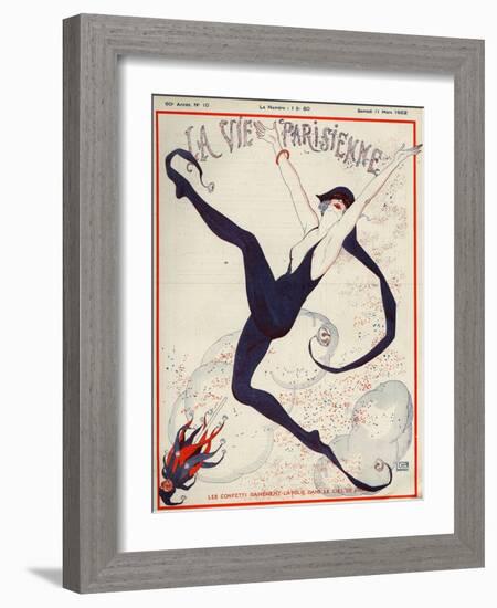 La Vie Parisienne, Georges Leonnec, 1922, France-null-Framed Giclee Print