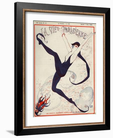 La Vie Parisienne, Georges Leonnec, 1922, France-null-Framed Giclee Print