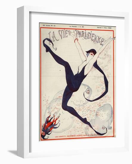 La Vie Parisienne, Georges Leonnec, 1922, France-null-Framed Giclee Print