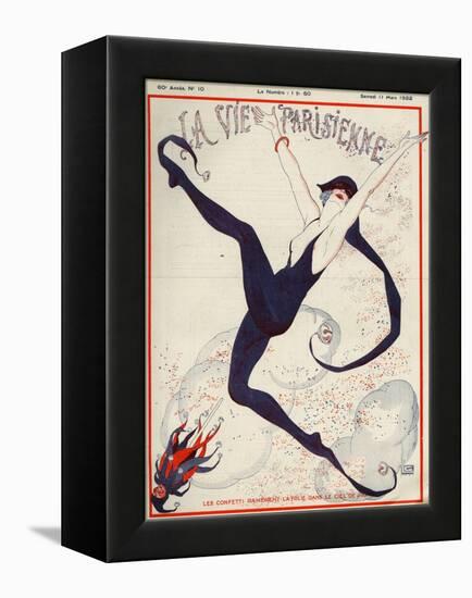 La Vie Parisienne, Georges Leonnec, 1922, France-null-Framed Premier Image Canvas
