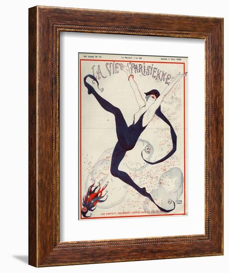 La Vie Parisienne, Georges Leonnec, 1922, France-null-Framed Giclee Print