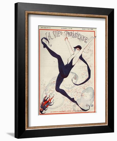 La Vie Parisienne, Georges Leonnec, 1922, France-null-Framed Giclee Print