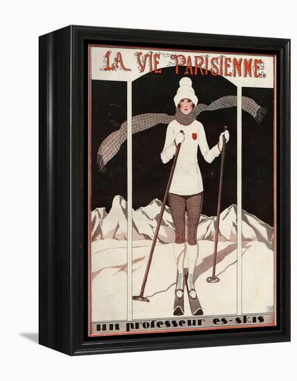 La Vie Parisienne, Georges Leonnec, 1924, France-null-Framed Premier Image Canvas