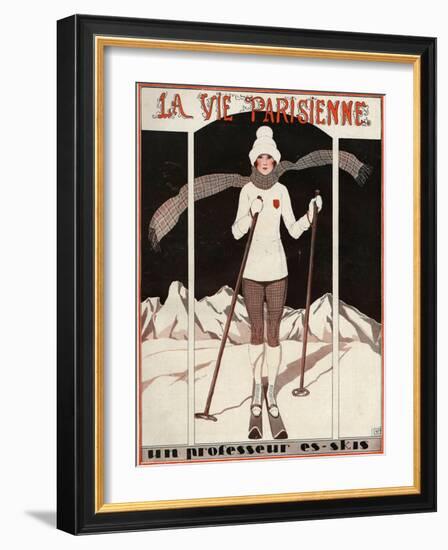 La Vie Parisienne, Georges Leonnec, 1924, France-null-Framed Giclee Print