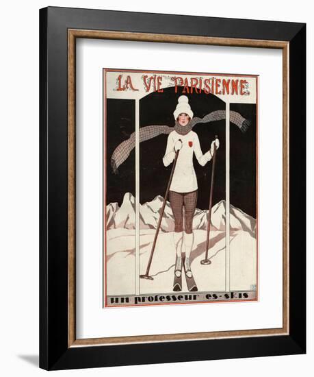 La Vie Parisienne, Georges Leonnec, 1924, France-null-Framed Giclee Print