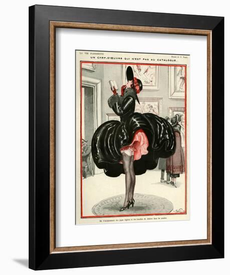 La Vie Parisienne, Georges Pavis, 1922, France-null-Framed Giclee Print