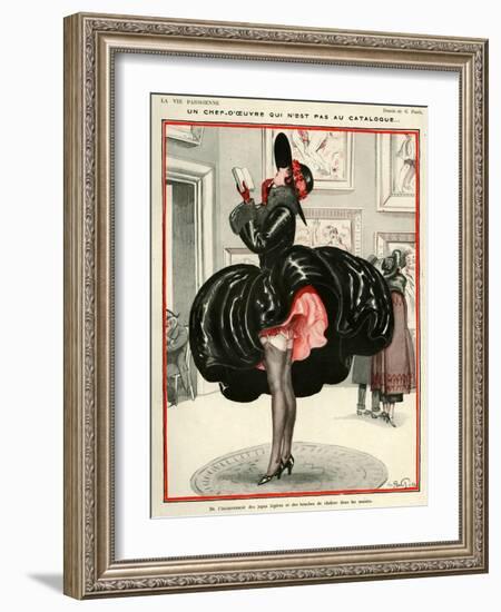 La Vie Parisienne, Georges Pavis, 1922, France-null-Framed Giclee Print