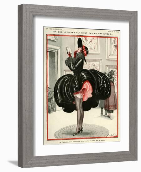 La Vie Parisienne, Georges Pavis, 1922, France-null-Framed Giclee Print