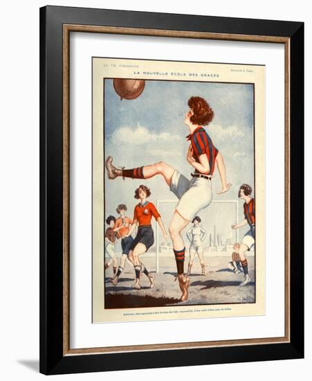 La Vie Parisienne, Georges Pavis, 1922, France-null-Framed Giclee Print