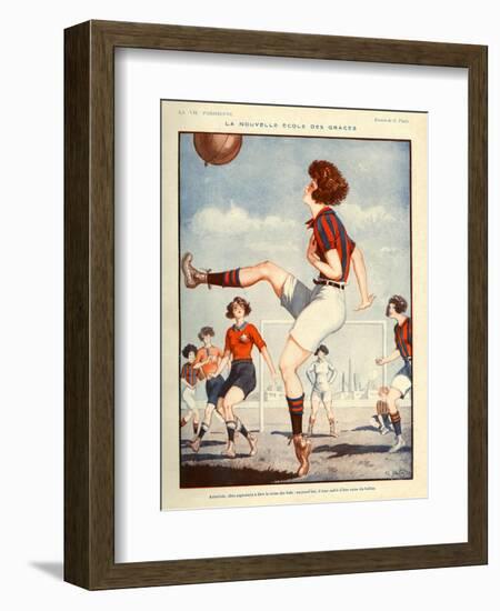 La Vie Parisienne, Georges Pavis, 1922, France-null-Framed Giclee Print