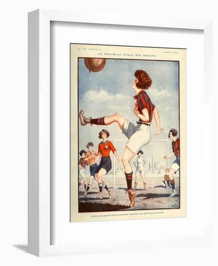 La Vie Parisienne, Georges Pavis, 1922, France-null-Framed Giclee Print