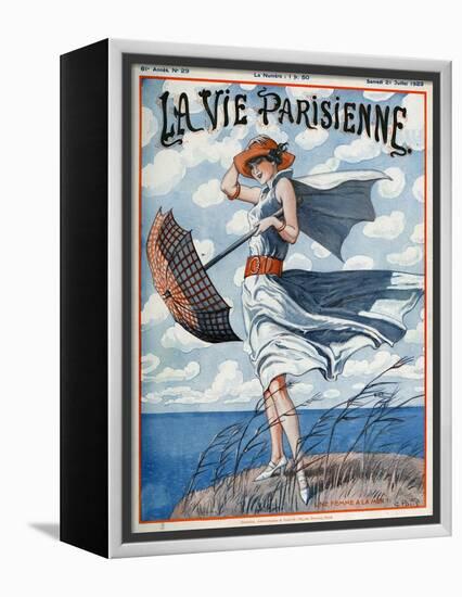 La vie Parisienne, Georges Pavis, 1923, France-null-Framed Premier Image Canvas