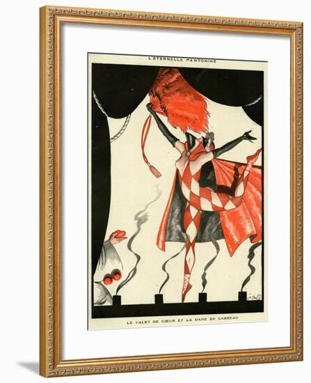 La Vie Parisienne, Georges Pavis, 1923, France-null-Framed Giclee Print