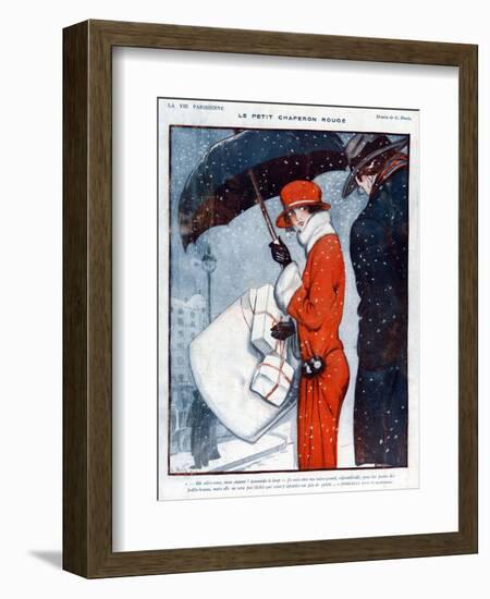 La Vie Parisienne, Georges Pavis, 1923, France-null-Framed Giclee Print