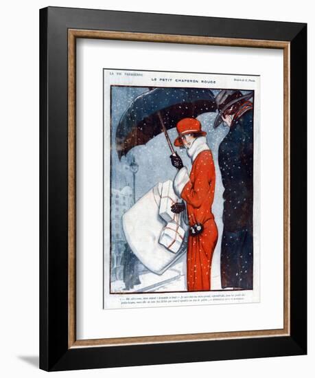 La Vie Parisienne, Georges Pavis, 1923, France-null-Framed Giclee Print