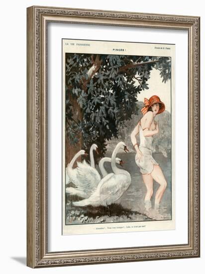 La Vie Parisienne, Georges Pavis, 1923, France-null-Framed Giclee Print