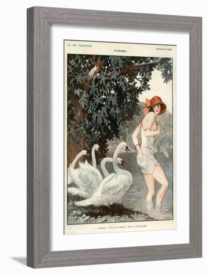 La Vie Parisienne, Georges Pavis, 1923, France-null-Framed Giclee Print