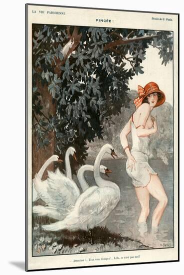 La Vie Parisienne, Georges Pavis, 1923, France-null-Mounted Giclee Print