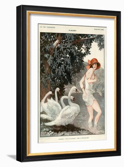 La Vie Parisienne, Georges Pavis, 1923, France-null-Framed Giclee Print