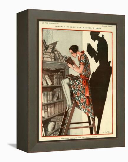 La Vie Parisienne, Georges Pavis, 1924, France-null-Framed Premier Image Canvas