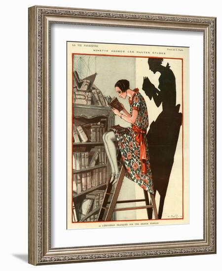 La Vie Parisienne, Georges Pavis, 1924, France-null-Framed Giclee Print