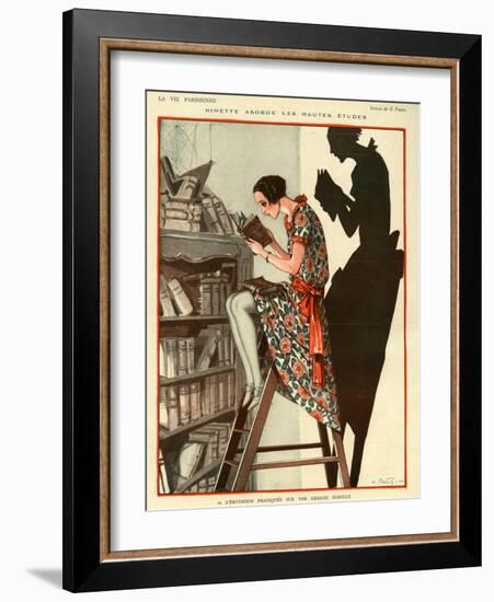 La Vie Parisienne, Georges Pavis, 1924, France-null-Framed Giclee Print