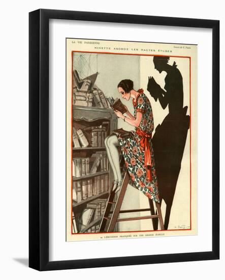 La Vie Parisienne, Georges Pavis, 1924, France-null-Framed Giclee Print