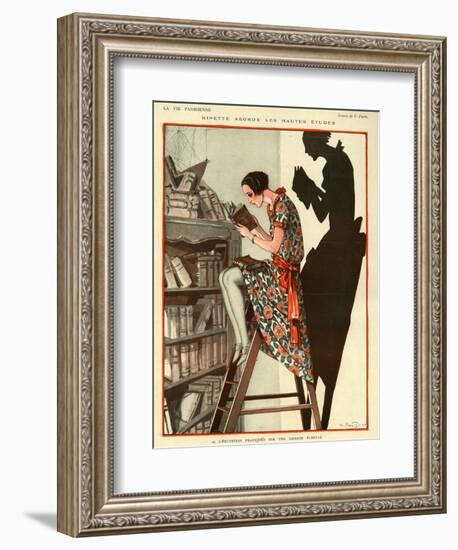 La Vie Parisienne, Georges Pavis, 1924, France-null-Framed Giclee Print