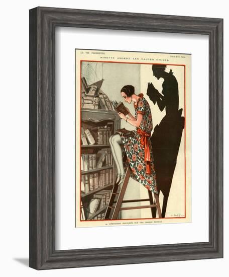 La Vie Parisienne, Georges Pavis, 1924, France-null-Framed Giclee Print