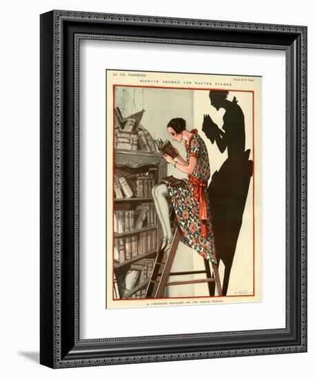 La Vie Parisienne, Georges Pavis, 1924, France-null-Framed Giclee Print