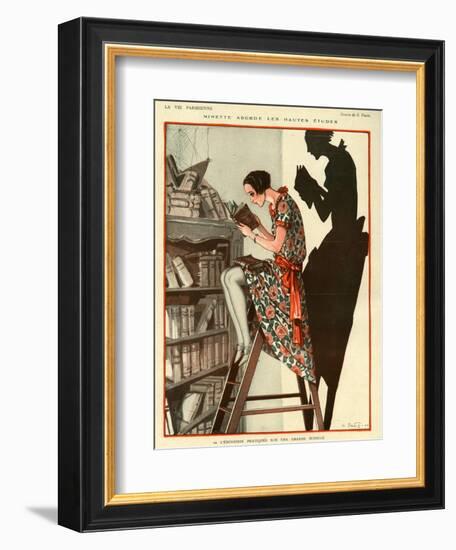 La Vie Parisienne, Georges Pavis, 1924, France-null-Framed Giclee Print