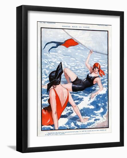 La Vie Parisienne, Georges Pavis, 1924, France-null-Framed Giclee Print