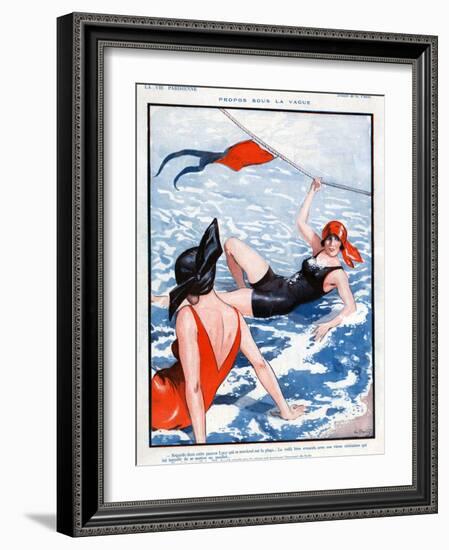 La Vie Parisienne, Georges Pavis, 1924, France-null-Framed Giclee Print