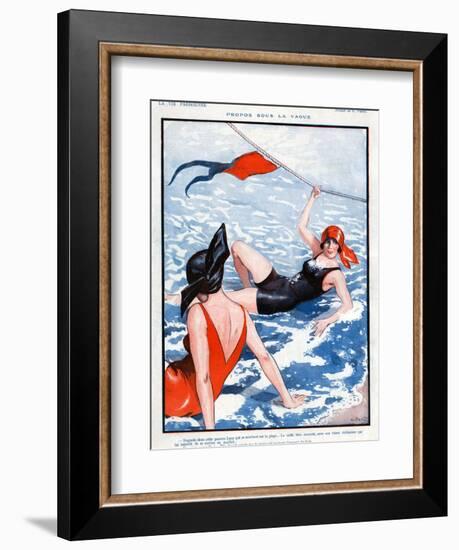 La Vie Parisienne, Georges Pavis, 1924, France-null-Framed Giclee Print