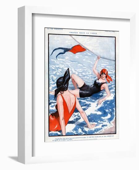 La Vie Parisienne, Georges Pavis, 1924, France-null-Framed Giclee Print