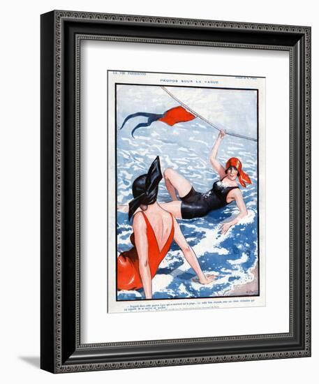 La Vie Parisienne, Georges Pavis, 1924, France-null-Framed Giclee Print