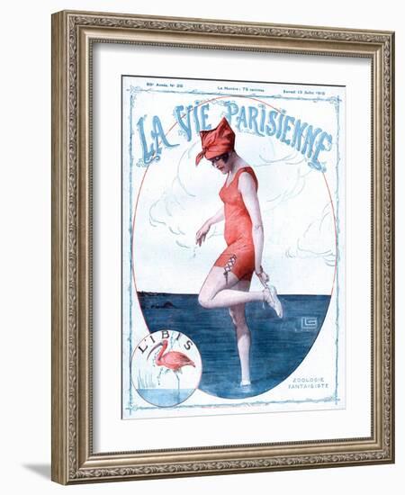 La Vie Parisienne, Glamour Erotica Magazine, France, 1918-null-Framed Giclee Print