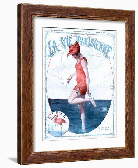 La Vie Parisienne, Glamour Erotica Magazine, France, 1918-null-Framed Giclee Print