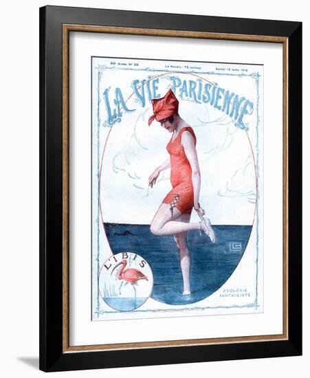 La Vie Parisienne, Glamour Erotica Magazine, France, 1918-null-Framed Giclee Print