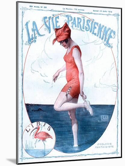La Vie Parisienne, Glamour Erotica Magazine, France, 1918-null-Mounted Giclee Print