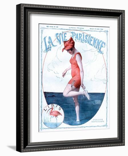 La Vie Parisienne, Glamour Erotica Magazine, France, 1918-null-Framed Giclee Print