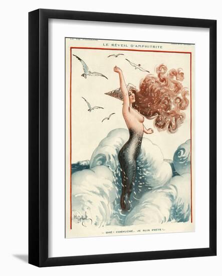 La Vie Parisienne, H Gerbault, 1924, France-null-Framed Giclee Print
