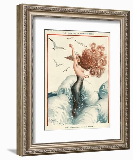 La Vie Parisienne, H Gerbault, 1924, France-null-Framed Giclee Print