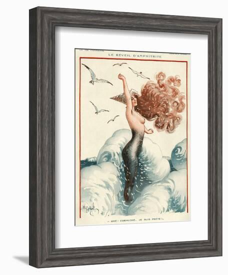 La Vie Parisienne, H Gerbault, 1924, France-null-Framed Giclee Print