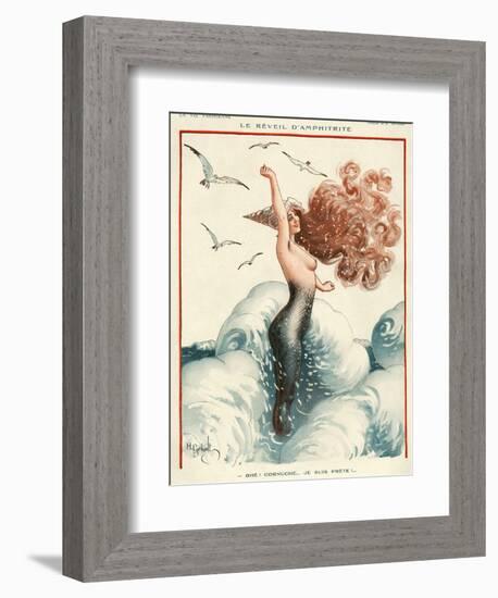 La Vie Parisienne, H Gerbault, 1924, France-null-Framed Giclee Print