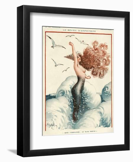 La Vie Parisienne, H Gerbault, 1924, France-null-Framed Giclee Print