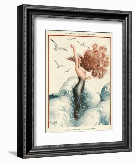 La Vie Parisienne, H Gerbault, 1924, France-null-Framed Giclee Print