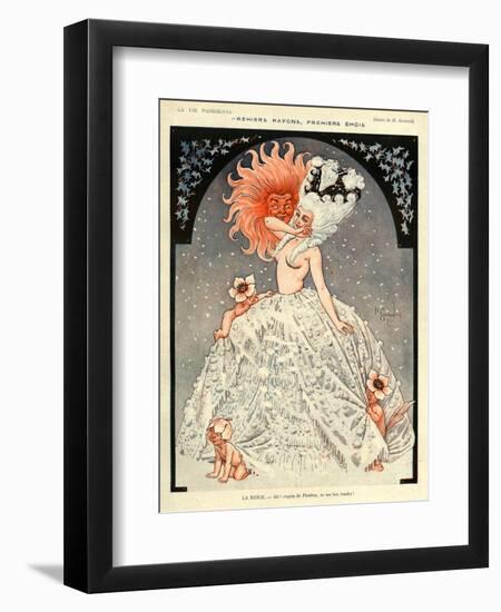 La Vie Parisienne, Henri Gerbault, 1920, France-null-Framed Giclee Print