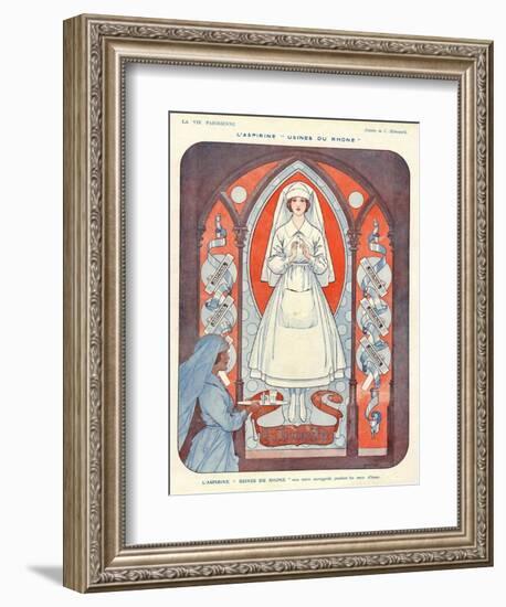 La Vie Parisienne, Herouard, 1916, France-null-Framed Giclee Print