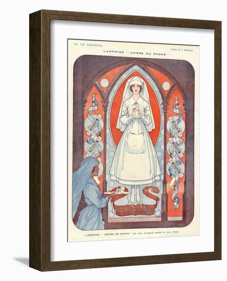 La Vie Parisienne, Herouard, 1916, France-null-Framed Giclee Print